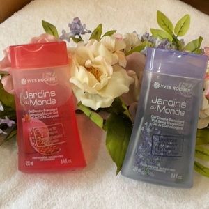 SET of 2 YVES ROCHER BODY WASHES